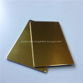 Gold Mirror Aluminum Composite Panel